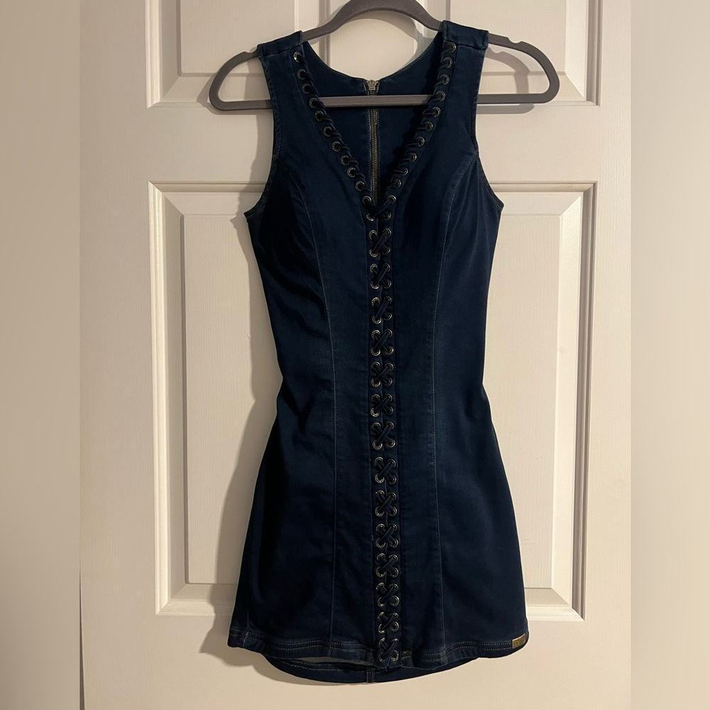 Beautiful jean Pitbull dress